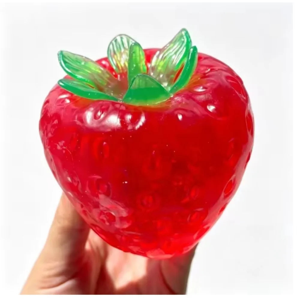 Super Jumbo Strawberry Squishy Slow Rising Antistress Toy Grownups toys stress relief toy stress balls sensory toy
