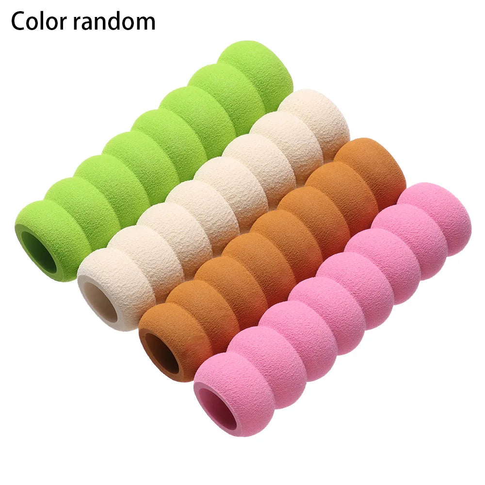 Soft Foam Door Handle Protector Anti-collision Static-free Doorknob Guard Baby Safety Household Spiral Type Door Handle Gloves
