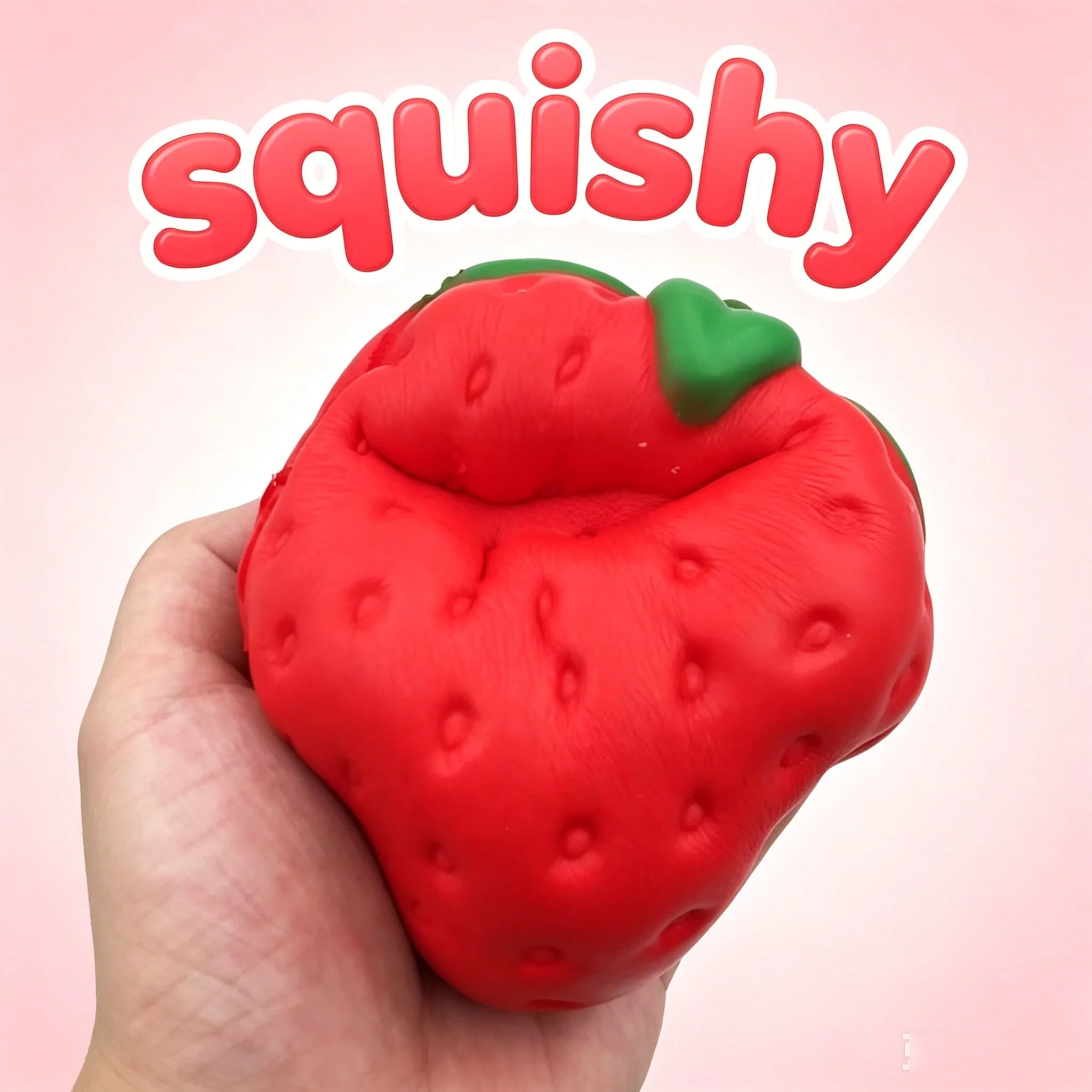 Super Jumbo Strawberry Squishy Slow Rising Antistress Toy Grownups toys stress relief toy stress balls sensory toy