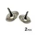 New 2PCS Hot Movie Totem Metal Gyro Silver Hand Spinning Top Fingertips Small Cyclone Gyroscope Fidget Toys For Children Gifts