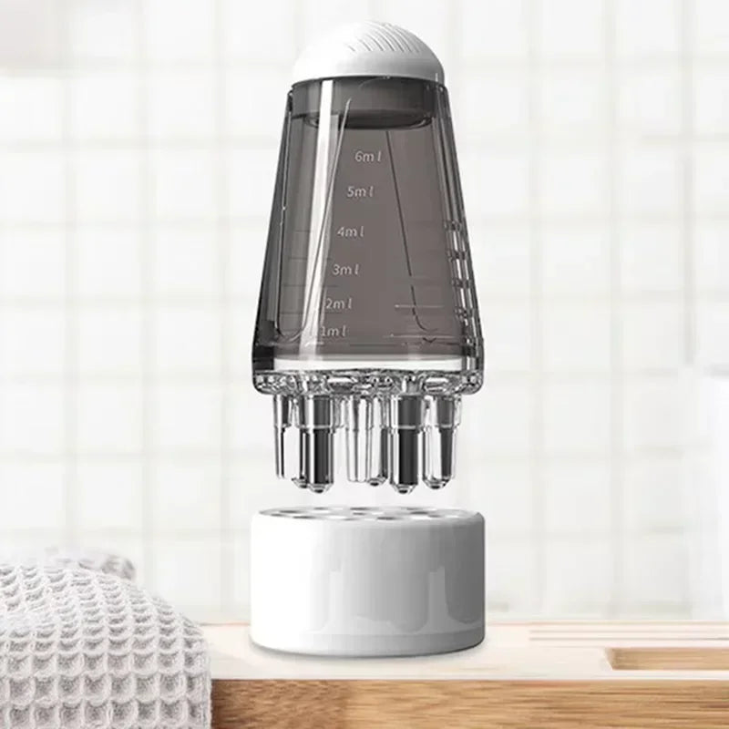 Hexagon Ball Scalp Applicator Comb Hair Oil Roller Massager Hair Regrowth Styling Tool Relax Scalp Massage Solution Guide Comb
