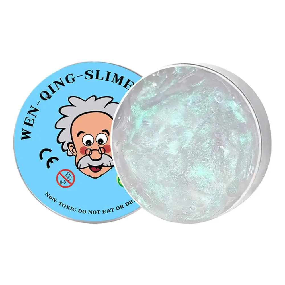 Reusable Putty Liquid Crystal Bouncy Slime Toy Set Kid Safe Mud Stress Relief Toys Color Clay Handmade DIY Handgum Playdough