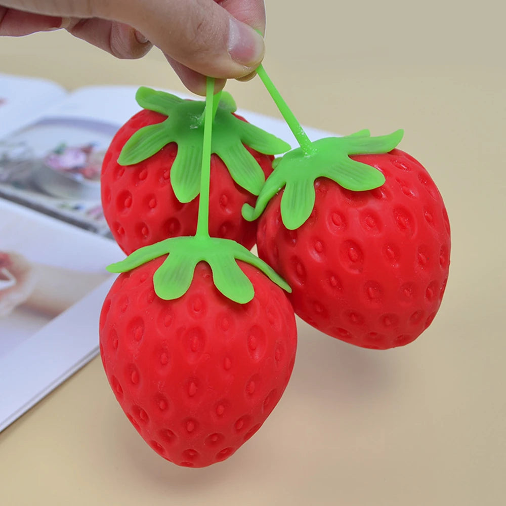 Super Jumbo Strawberry Squishi Cream Scented Squishy Slow Rising Antistress Toy Kids Grownups Squeeze Squishy Toys 11.5*9 CM