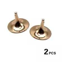 New 2PCS Hot Movie Totem Metal Gyro Silver Hand Spinning Top Fingertips Small Cyclone Gyroscope Fidget Toys For Children Gifts