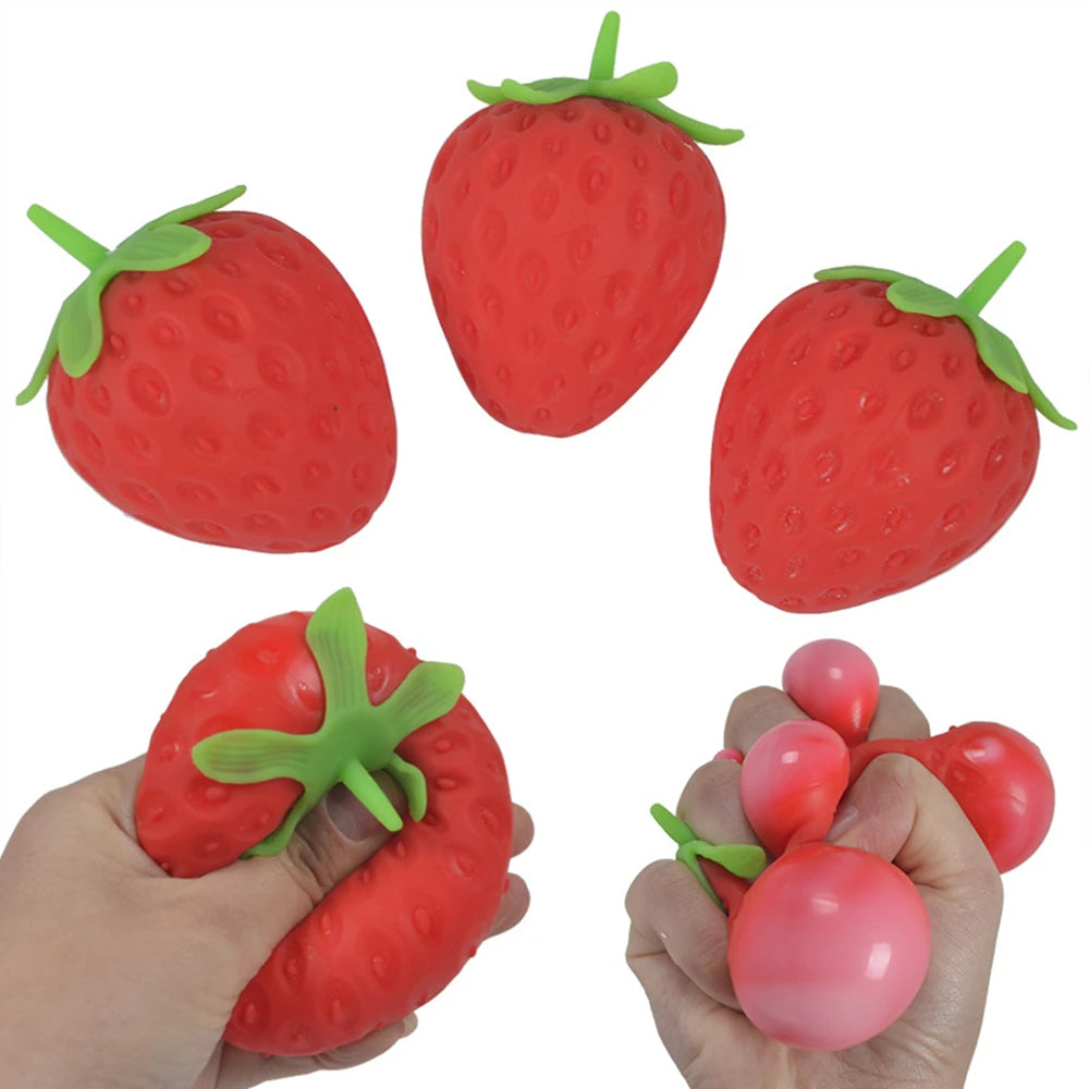 Super Jumbo Strawberry Squishi Cream Scented Squishy Slow Rising Antistress Toy Kids Grownups Squeeze Squishy Toys 11.5*9 CM