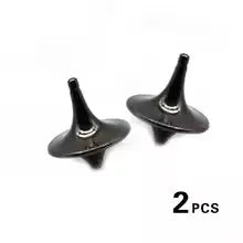 New 2PCS Hot Movie Totem Metal Gyro Silver Hand Spinning Top Fingertips Small Cyclone Gyroscope Fidget Toys For Children Gifts